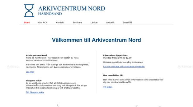 arkivcentrumnord.se