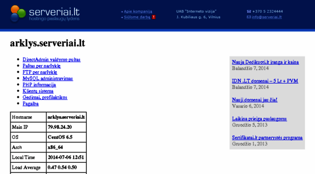 arklys.serveriai.lt