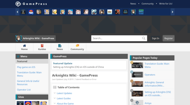 arknights.gamepress.gg