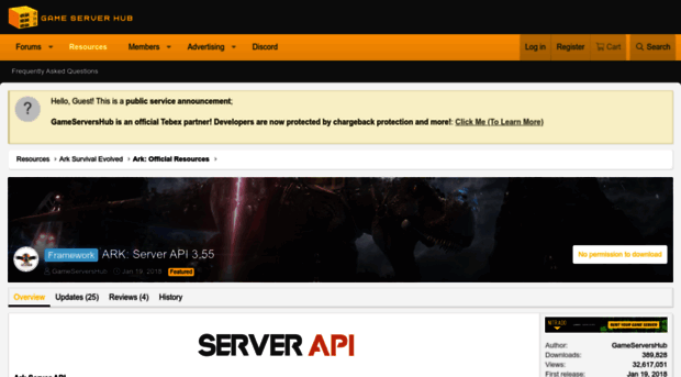 arkserverapi.com