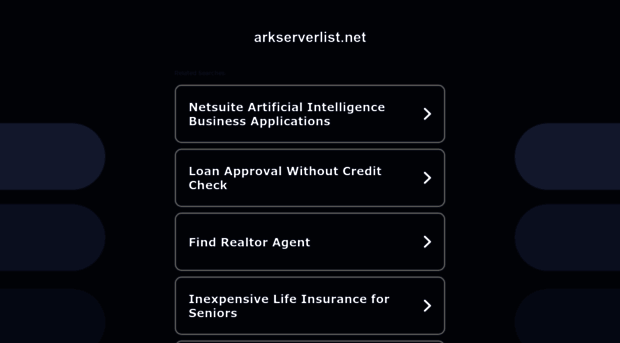 arkserverlist.net