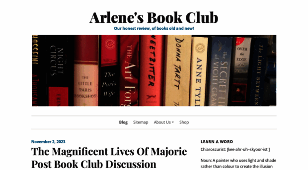 arlenesbookclub.com