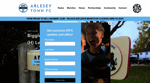 arleseytownfc.co.uk