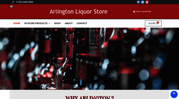 arlingtonliquorpackagestore.com