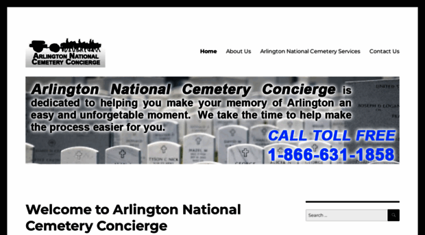 arlingtonnationalcemeteryconcierge.com