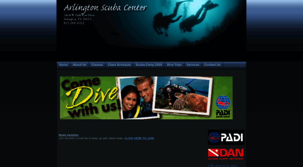 arlingtonscuba.com