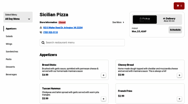 arlingtonsicilianpizza.com