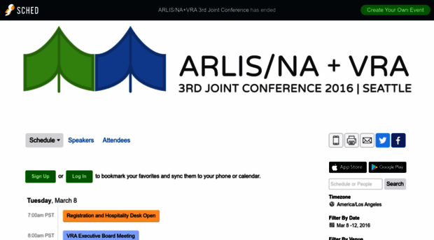 arlisnavra2016.sched.org