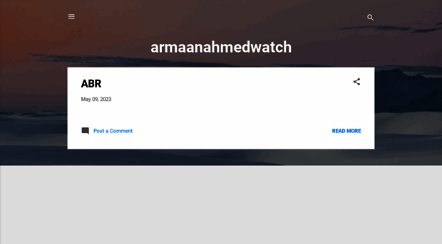 armaanahmedwatch.blogspot.com