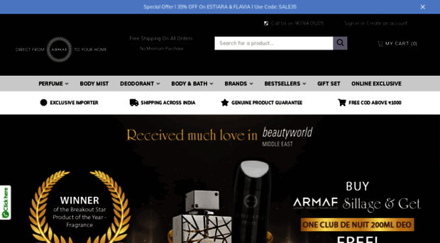 armafperfume.com