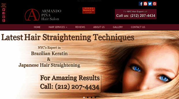 armandopinahairsalon.com