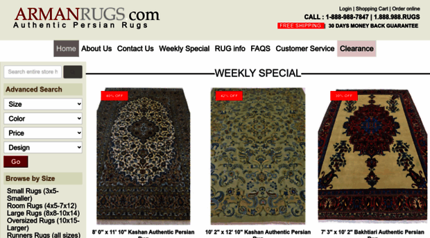 armanrugs.com