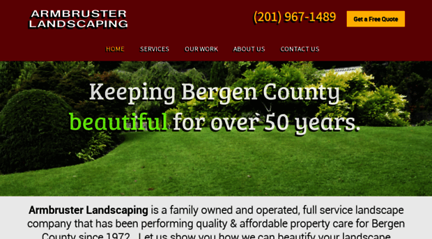 armbrusterlandscaping.com