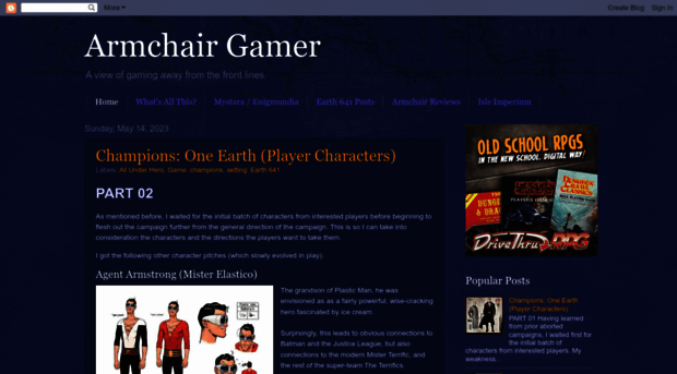 armchairgamer.blogspot.com