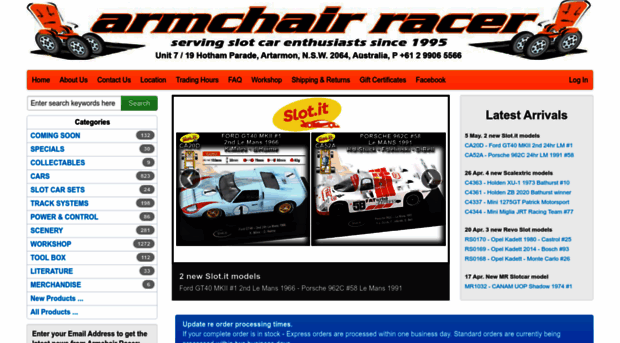 armchairracer.com.au