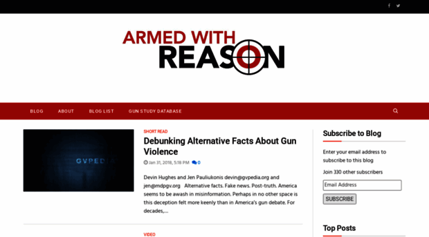 armedwithreason.com