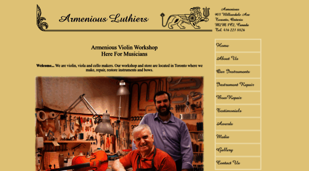 armenious-violins.com