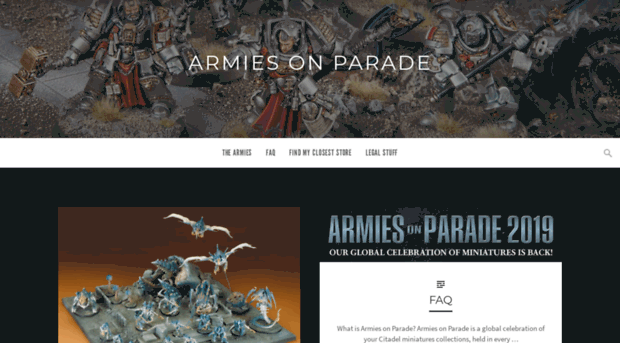 armiesonparade.com