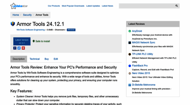 armor-tools.updatestar.com