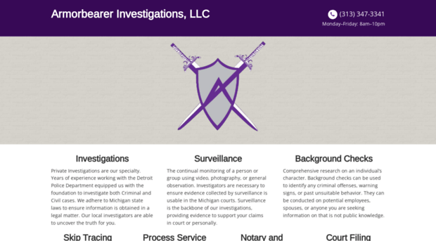 armorbearerinvestigations.com