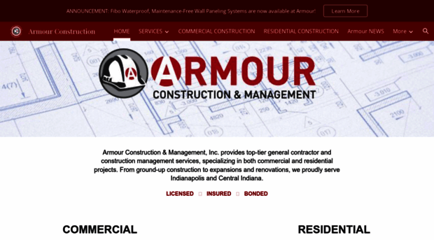 armourconstruction.com