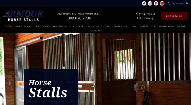 armourhorsestalls.com