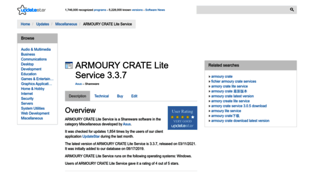 armoury-crate-lite-service.updatestar.com