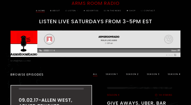 armsroomradio.com