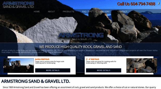 armstrongsandandgravel.com