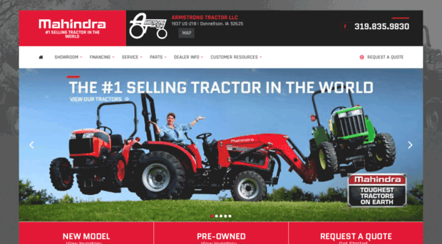 armstrongtractor.com