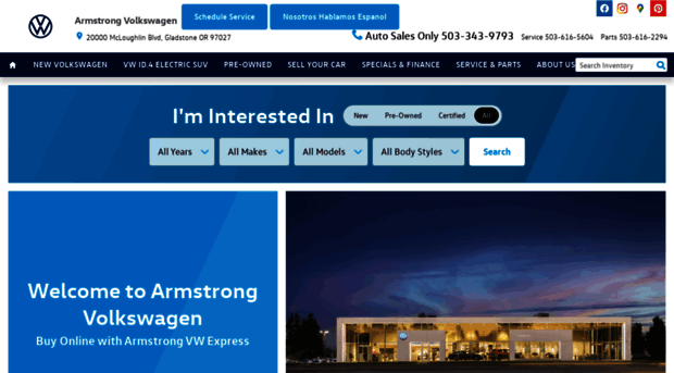 armstrongvw.com