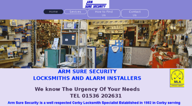 armsuresecurity.co.uk