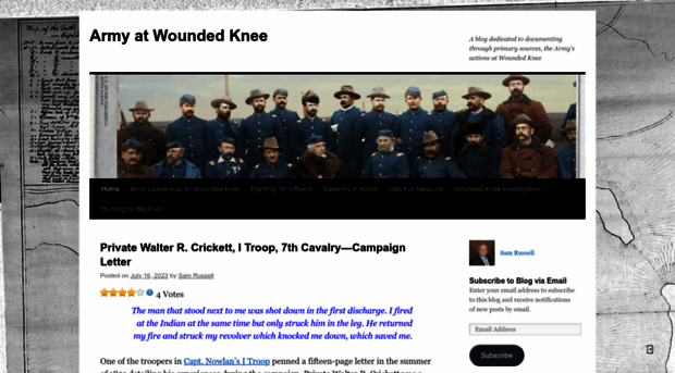 armyatwoundedknee.com