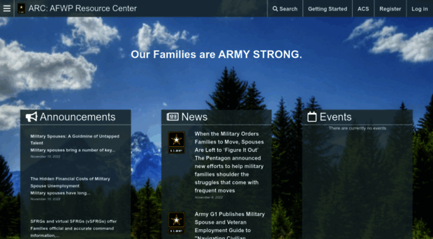 armyfamilywebportal.com