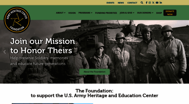 armyheritage.org