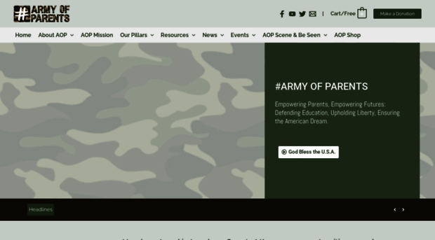 armyofparents.org