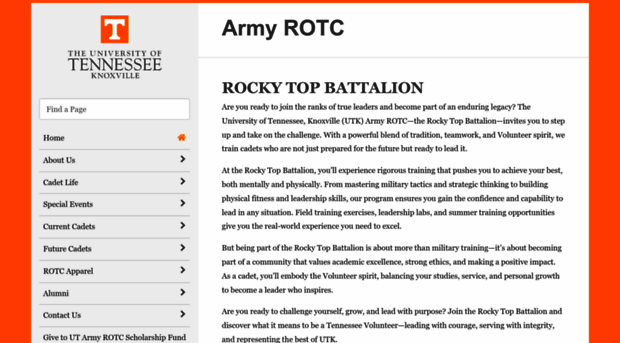 armyrotc.utk.edu