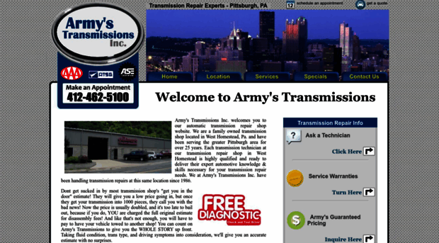 armystransmissions.com