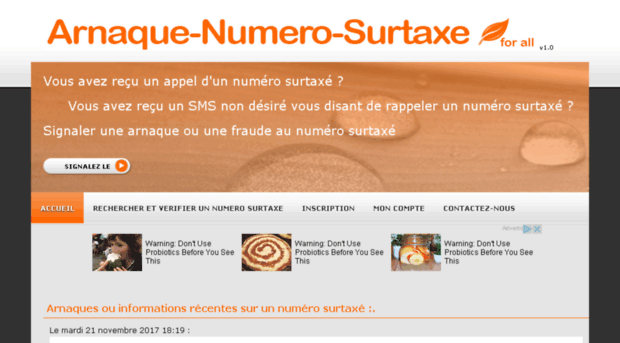 arnaque-numero-surtaxe.com