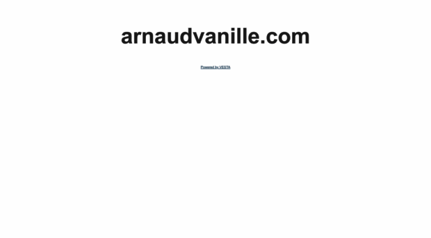 arnaudvanille.com