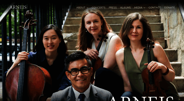 arneisquartet.com