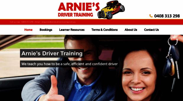 arniesdrivertraining.com