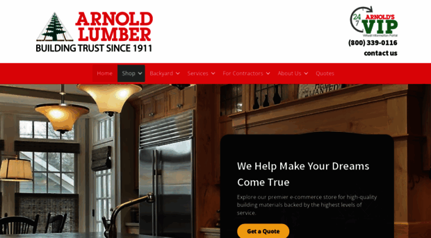 arnoldlumber.com