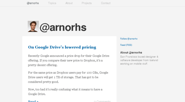 arnorhs.com