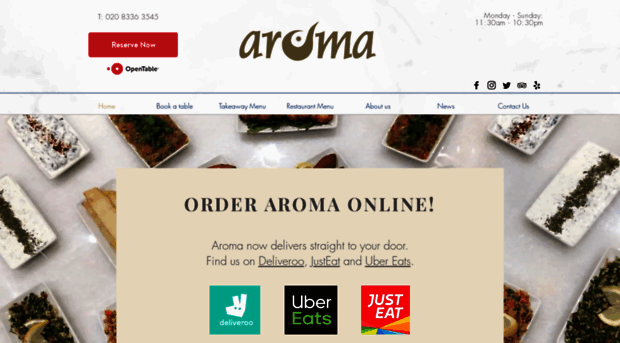 aromafood.co.uk