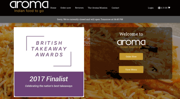 aromaindianfood.co.uk