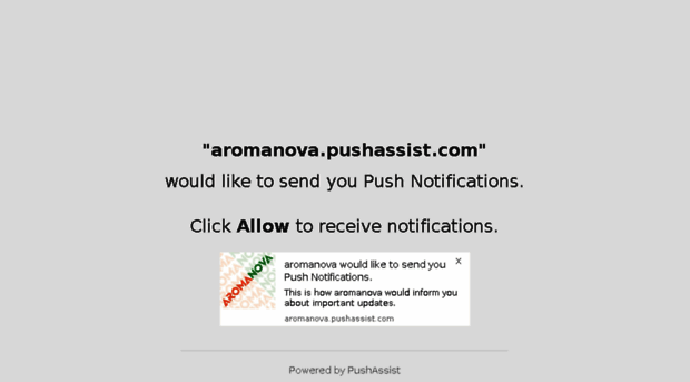 aromanova.pushassist.com