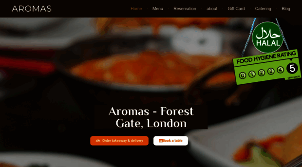 aromasrestaurant.co.uk