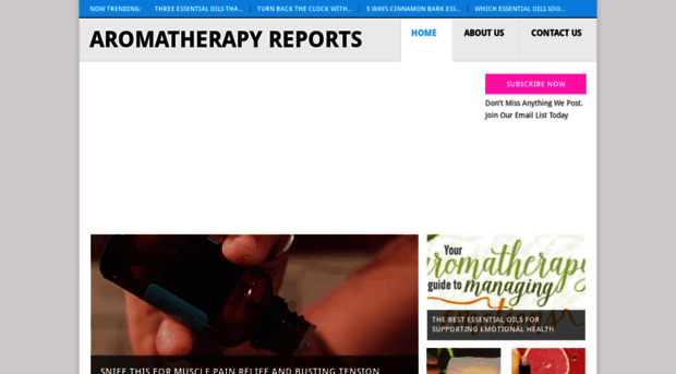 aromatherapyreports.com