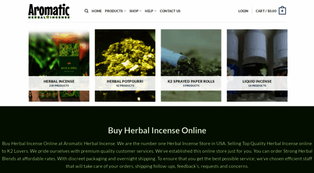 aromaticherbalincense.com